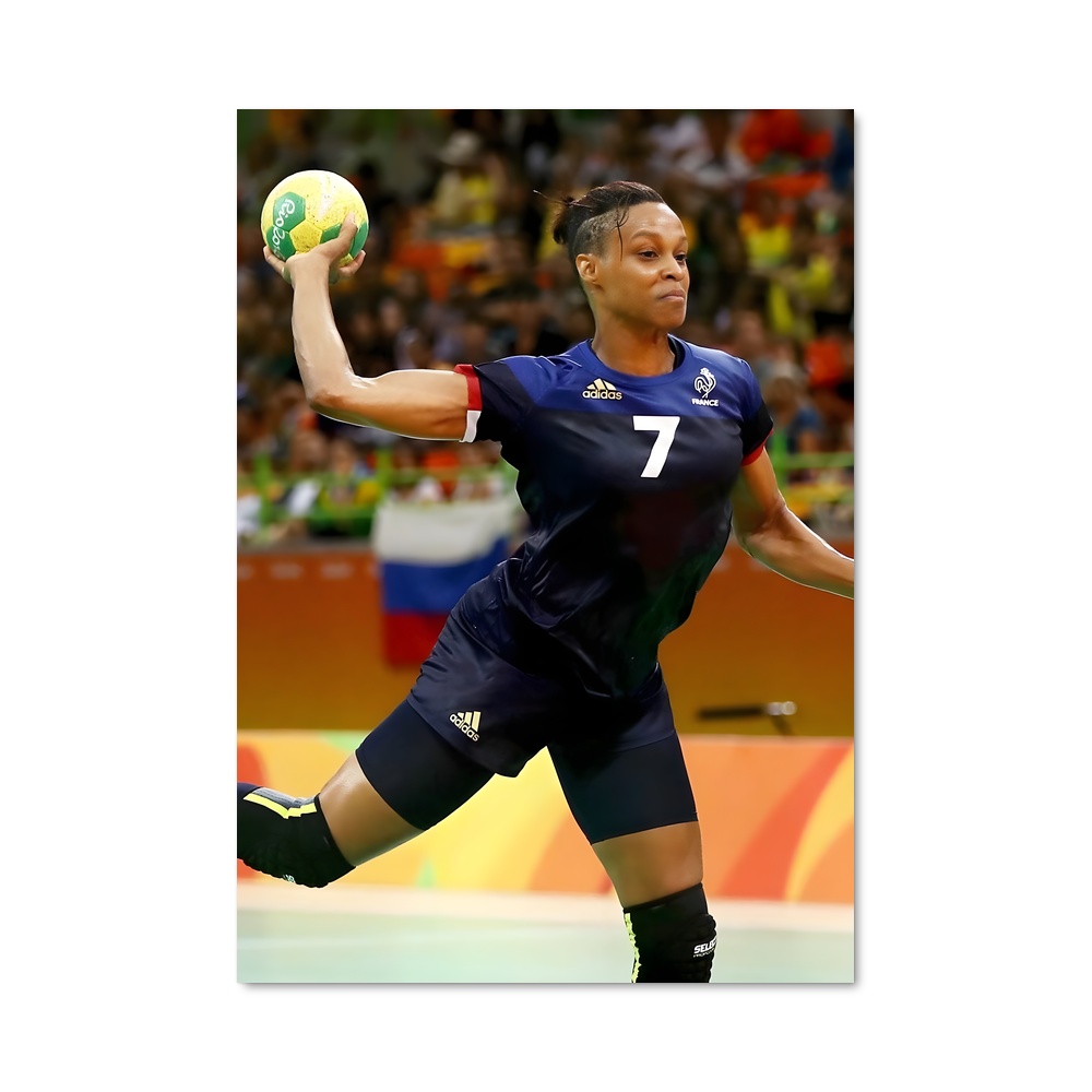Poster Laura glauser – affiche Handball
